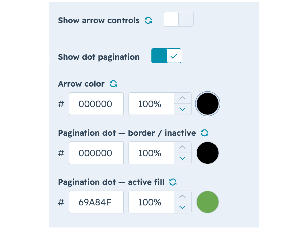 Flexible background options